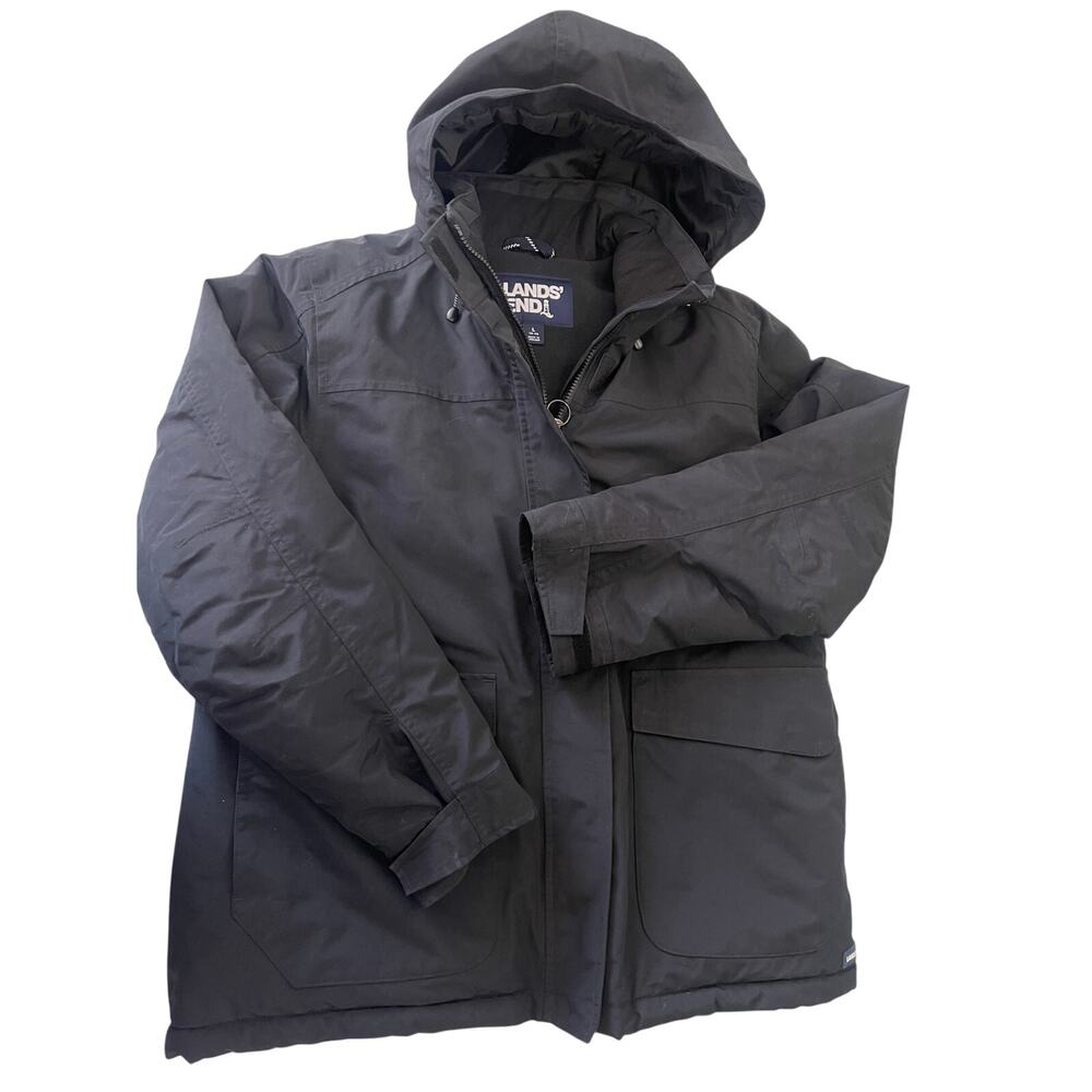 NWT Lands End Squall Waterproof Insulated Parka‎ Jacket Womens Large 14/16